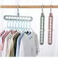 🧺 Percha Múltiple 9 en 1 Giratoria 360° – Organiza y Ahorra Espacio